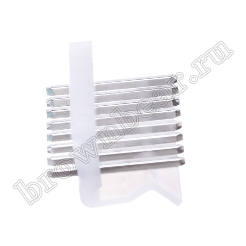 Разъем питания 8 контактов, вилка на плату, шаг 3.96 мм PWL-8 фото 3