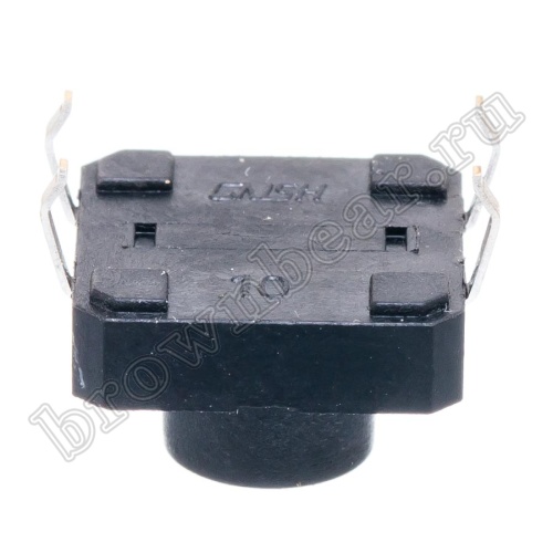 Кнопка тактовая 12x12 мм, h=7.5 мм, 4 контакта SWT-5-75 фото 4