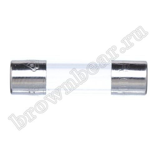 Предохранитель 5х20 мм, цилиндрический, стеклянный, сверхбыстрый, 0.5А/250В (UFE) фото 4