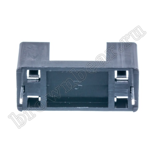 Держатель предохранителя 5х20мм цилиндрического, на плату, 6.3A/250B (200C) фото 2