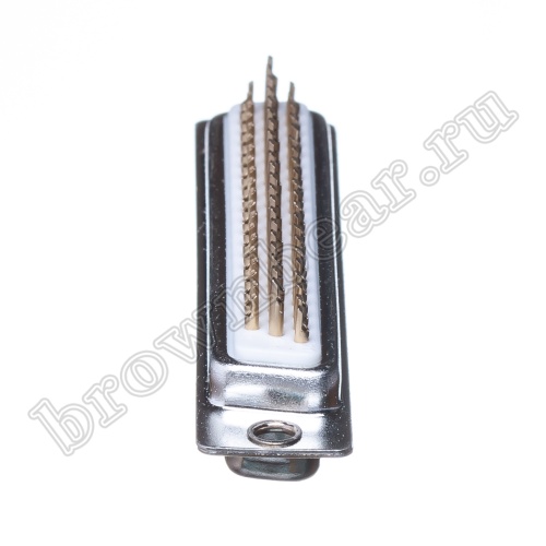 Разъем D-SUB 62 контакта, гнездо на кабель, пайка DHS-62F фото 5