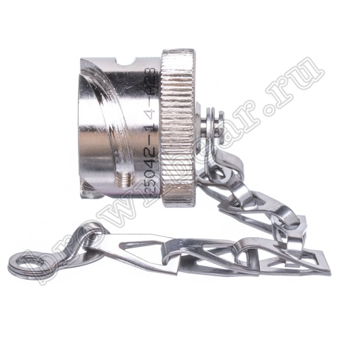 Заглушка Amphenol серии 97B, АСА-B для разъема тип 14S, наружный байонет 97B 25042-14(A23) фото 3