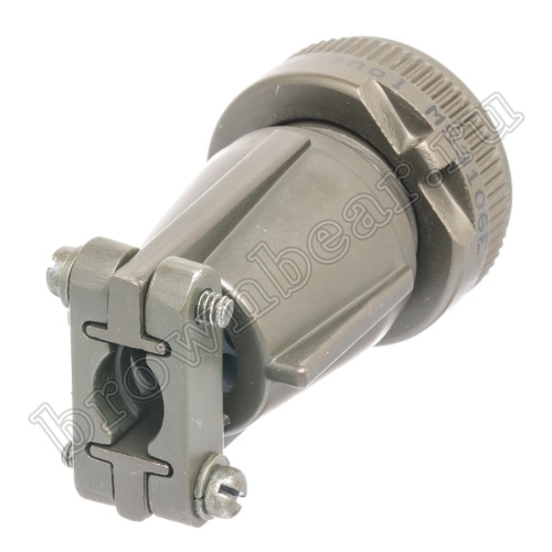 Разъём Amphenol серии MS, 6 контактов, розетка на кабель, тип 14S, резьбовой MS3106E-14S-6S фото 4