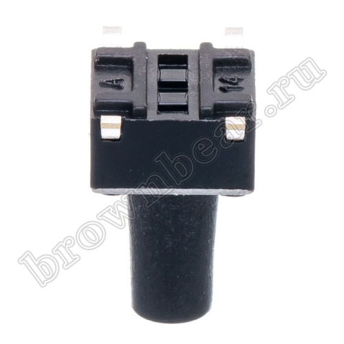 Кнопка тактовая SMD, 6х6 мм, h=9.5, 4 контакта SWT-34-95 фото 4