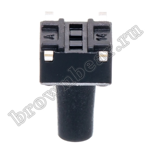 Кнопка тактовая SMD, 6х6 мм, h=9.5, 4 контакта фото 4