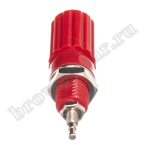 Клемма приборная для разъема Banana, тип 11 (гнездо), красная BP-11R фото 2