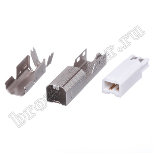 Разъем USB, тип В, вилка на кабель, тип 1 USBB-SP-1 фото 6