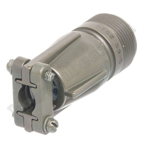 Разъём Amphenol серии MS, 6 контактов, розетка на кабель, тип 14S, наружная резьба MS3101E-14S-6S фото 4