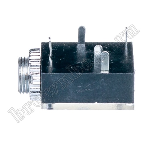 Разъём 3.5мм гнездо mini Jack на приборный блок, стерео, 5 контактов AUB-11/2 фото 2