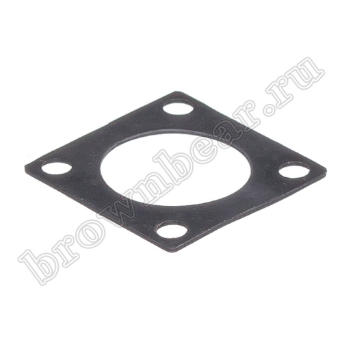 Прокладка Amphenol серии 62IN для разъема тип 10 на блок, неопреновая 62IN760-10