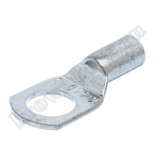 Клемма кольцевая обжимная тип "O" прямоугольная 8.4 мм, на провод 10 мм², неизолированная TRC-10-8