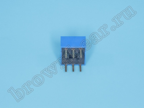 Переключатель Dip-Switch 3 контактных группы фото 4
