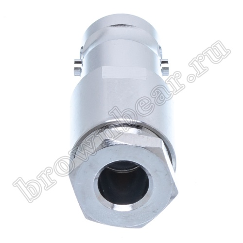 Разъем BNC гнездо на кабель RG-58, под пайку, зажим BNC-S58J фото 2