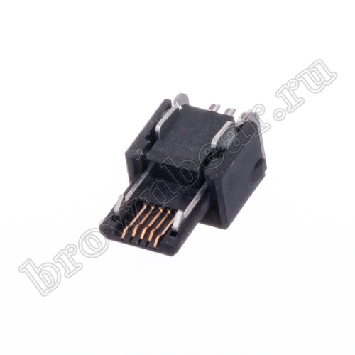 Разъем micro USB, вилка на кабель с корпусом, 5 контактов USB/Mc-SP фото 3
