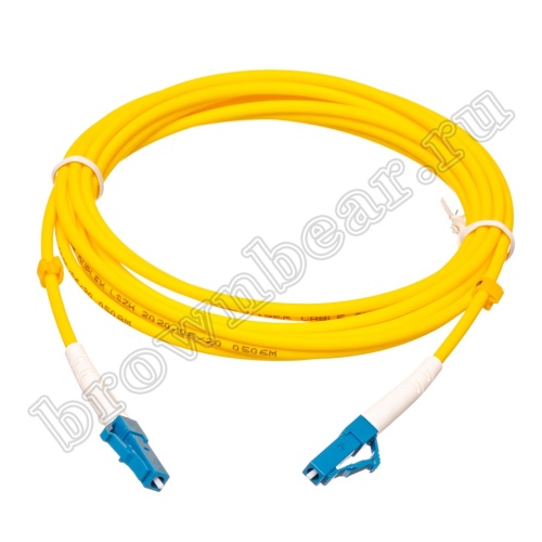 LC-LC патч-корд одномодовый 3м (Simplex)  фото 2