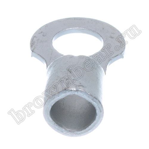 Клемма кольцевая обжимная тип "O" 4.3 мм, на провод 2.5 - 4.0 мм², неизолированная, кратно 100шт. TR-3.5-4 фото 4