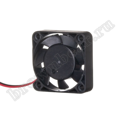 Вентилятор для корпуса 40х40х10, DC 12В, 0.07А, подшипник качения (DAC4010L12B) фото 4