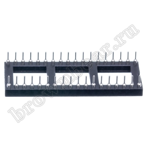 Панелька для микросхем DIP 36 цанговая фото 5