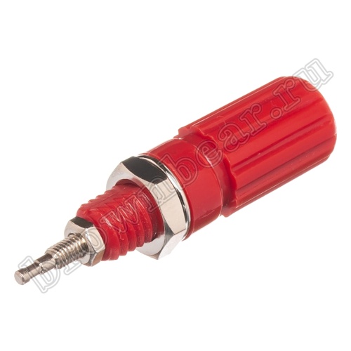 Клемма приборная для разъема Banana, тип 11 (гнездо), красная BP-11R фото 3
