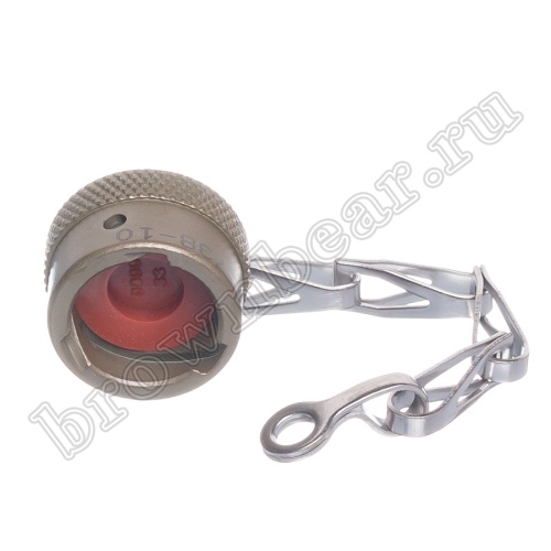 Заглушка Amphenol серии 62IN для разъема тип 10, внутренний байонет 62IN-738-10 фото 2