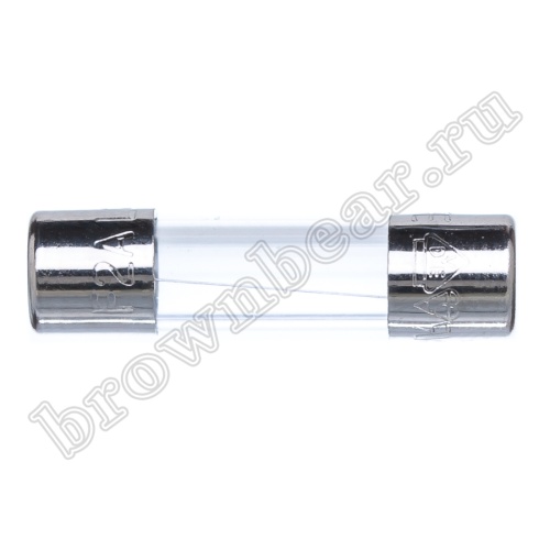 Предохранитель 5х20 мм, цилиндрический, стеклянный, сверхбыстрый, 2А/250В (UFE) фото 4