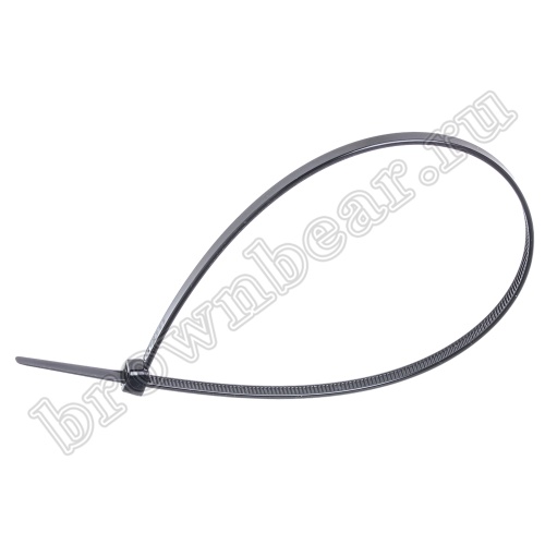 Стяжка (хомут) нейлоновая 300 х 4.8 мм, UV защита, черная, упаковка 100 шт. CV-300SW-UV фото 2