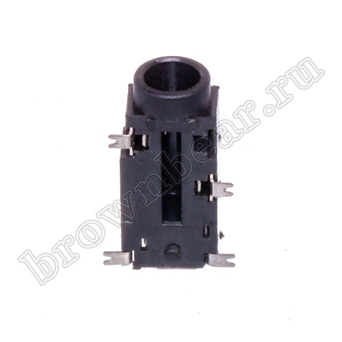 Разъём 3.5мм гнездо mini Jack на плату, поверхностный монтаж, стерео AUB-36/1 фото 6