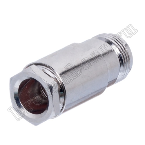 Разъем N гнездо на кабель RG-8,213, пайка N-S8J фото 6