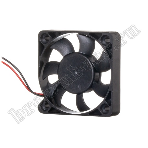 Вентилятор для корпуса 50х50х10, DC 12В, 0.12А, подшипник скольжения DAC5010H12S фото 4