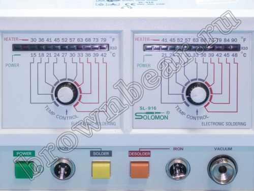 Паяльная станция Solomon для пайки/выпаивания фото 4