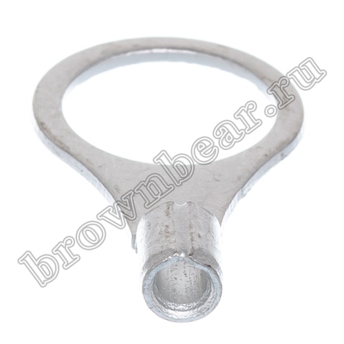 Клемма кольцевая тип "O" 10.5 мм, на провод 1.5 - 2.5 мм², неизолированная, кратно 100шт. фото 3