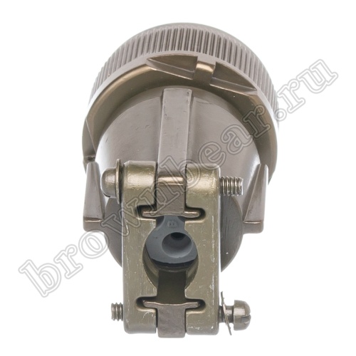Разъём Amphenol серии MS, 3 контакта, вилка на кабель, тип 16, резьбовой MS3106E-16-10P фото 2