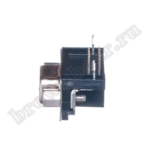 Разъем D-SUB 9 контактов, гнездо на плату, прямой угол  7.2мм DRB-9FA фото 5