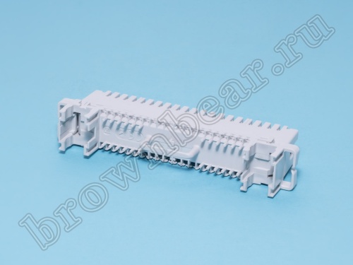 Плинт 10 пар KRONE неразмыкаемый, PROFIL, нумерация 0..9  фото 4