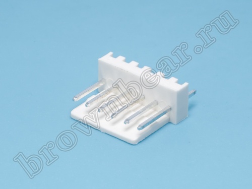 Разъем питания 6 контактов, вилка на плату, шаг 2.54 мм, тип 2 WF-6/2 фото 2