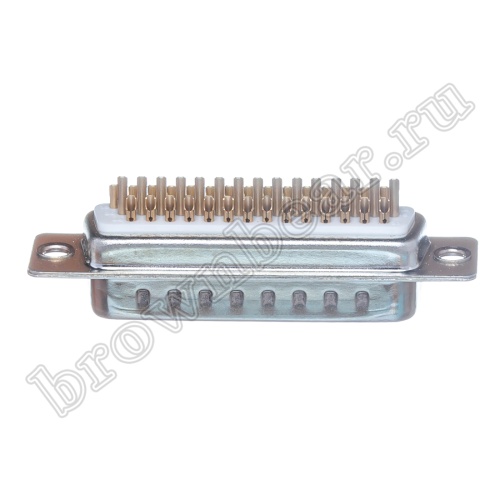 Разъем D-SUB 44 контакта, вилка на кабель, пайка DHS-44M фото 5