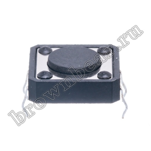 Кнопка тактовая 12x12 мм, h=4.3 мм, 4 контакта SWT-5 фото 8