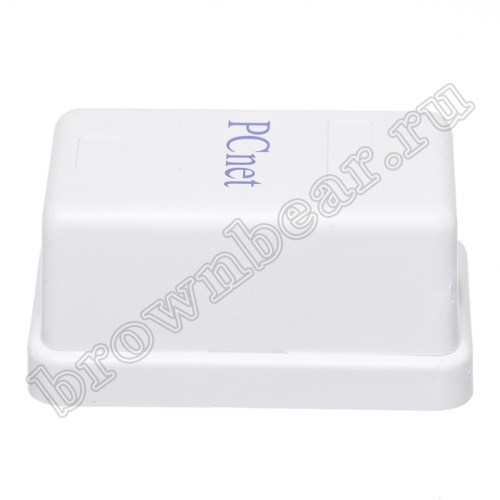 Корпус внешней розетки для 1 модуля keystone, PCnet  фото 6