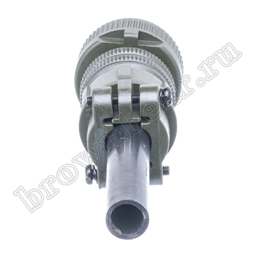 Разъём промышленный круглый MIL-5015 серии MS 6 контактов, гнездо на кабель фото 4