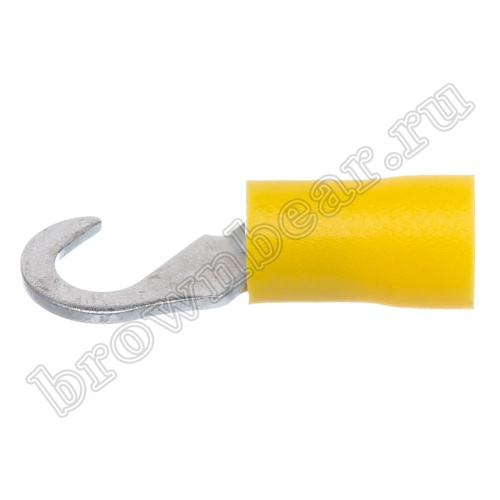 Клемма крюк тип "C" 5.3 мм на провод 4.0-6.0 мм², изолированная, кратно 100шт. TCI-5.5-5 фото 7