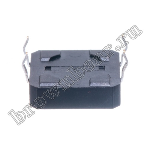 Кнопка тактовая 12x12 мм, h=4.3 мм, 4 контакта SWT-5 фото 4