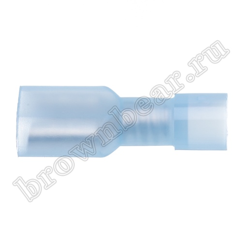 Клемма плоская обжимная 6.3 мм, гнездо на провод 1.5 - 2.5 мм², полностью изолированная, кратно 100шт., РПИ-М TAI-2MIF фото 5