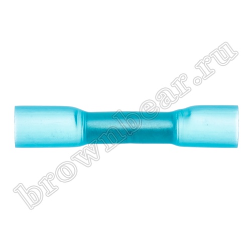 Соединительная гильза в термоусадке медная луженая под опрессовку на провод 1.5 - 2.5 мм², ГСИ, упаковка 100шт. TLC-2 фото 4