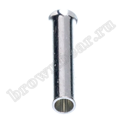 Кабельный наконечник штыревой втулочный НШВ 8 мм, под опрессовку на провод 0.75 мм², упаковка 100шт. TC-0.75-8 фото 5