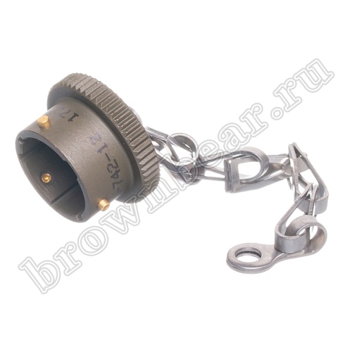 Заглушка Amphenol серии 62IN для разъема тип 12, наружный байонет 62IN-742-12