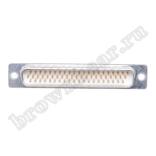 Разъем D-SUB 62 контакта, вилка на кабель, пайка DHS-62M фото 4