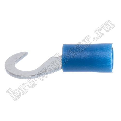 Клемма крюк тип "C" 5.3 мм на провод 1.5 - 2.5 мм², изолированная, кратно 100шт. TCI-2-5 фото 7