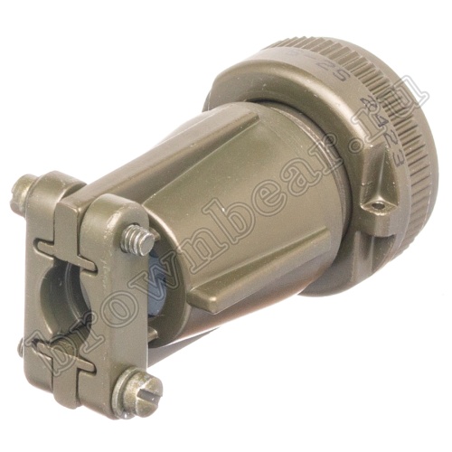 Разъём Amphenol серии MS, 4 контакта, розетка на кабель, тип 14S, резьбовой MS3106E-14S-2S фото 4