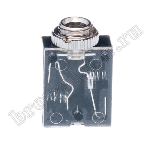 Разъём 3.5мм гнездо mini Jack на приборный блок, стерео, 3 контакта AUB-11 фото 6