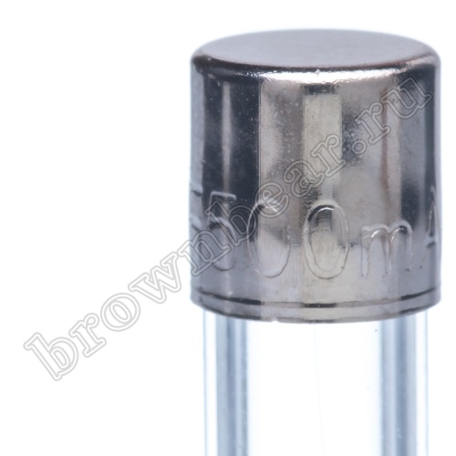 Предохранитель 5х20 мм, цилиндрический, стеклянный, сверхбыстрый, 0.5А/250В (UFE) фото 6